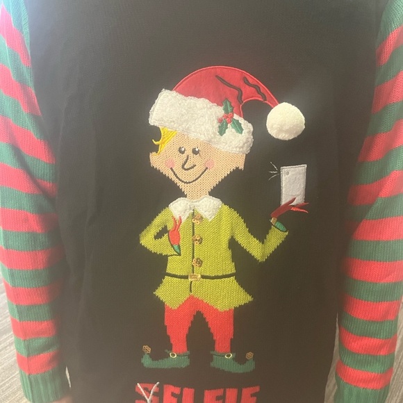 Holiday Time Selfie holiday sweater, it’s adorable! Size 2X 18-20W - Picture 11 of 13